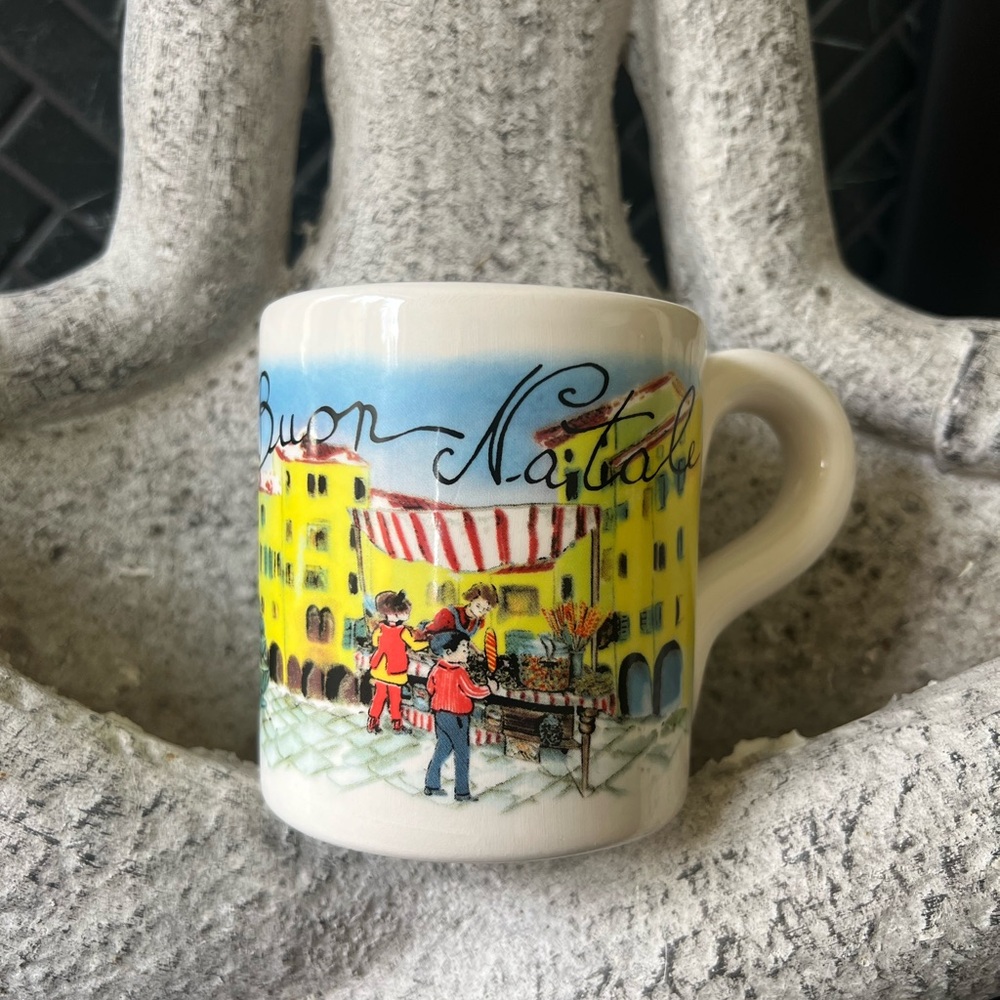 Sur La Table x Massimo Giacon Natale 2012 Christmas Mug Collectible Stoneware